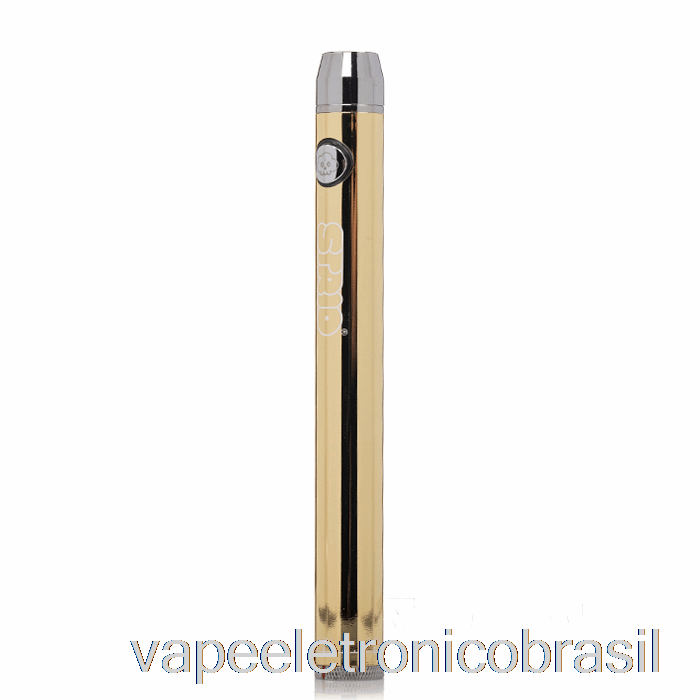 Vape Eletrônico Strio Bottom Twist 510 Bateria Ouro